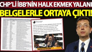 İBB’nin Halk Ekmek büfesi yalanının belgeleri!