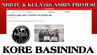 NBBTC & KCLA'nin Asrın Projesi KORE BASININDA..