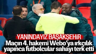 PSG - Başakşehir, maçına ırkçılık sebebiyle ara verildi