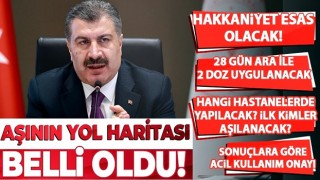 Sağlık Bakanı Fahrettin Koca açıkladı! Koronavirüs aşısının yol haritası belli oldu