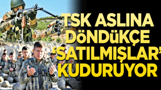 TSK aslına döndükçe ‘satılmış’lar kuduruyor