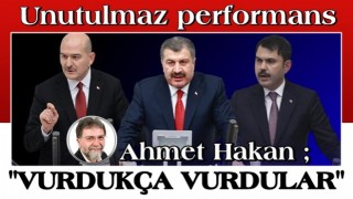 Üç bakanın Meclis’teki gece yarısı performansı