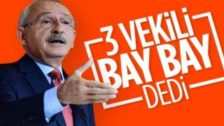 3 milletvekili CHP'den istifa etti