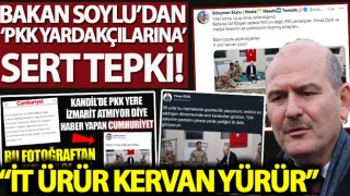 Bakan Soylu'dan Sözcü gazetesi yazarı Yılmaz Özdil ve Cumhuriyet Gazetesi'ne çok sert tepki!