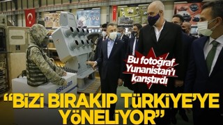 Bu fotoğraf Yunanistan'ı karıştırdı! "Bizi bırakıp Türkiye'ye yöneliyor"