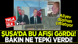 Erdoğan'la fotoğrafını gösteren Aliyev: İki gardaş!