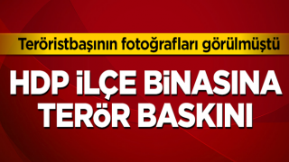 HDP Esenyurt İlçe Başkanlığı'na terör baskını