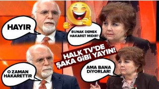 İstanbul Barosu Başkanı Durakoğlu’ndan kişiye özel hukuk tarifi! Halk TV’de şaka gibi yayın .