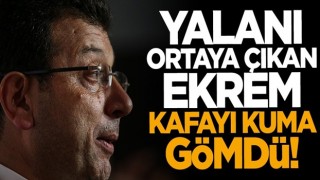 Liyakat yalanı ortaya çıkan İmamoğlu kafayı kuma gömdü