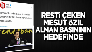 Resti çeken Mesut Özil Alman basınının hedefinde