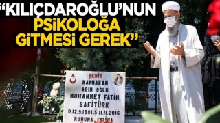 Şehit kaymakam Fatih Safitürk'ün babası Asım Safitürk'ten Kılıçdaroğlu'na sert sözler