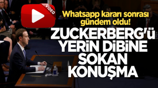 Whatsapp kararı sonrası gündem oldu! Zuckerberg'ü yerin dibine sokan konuşma