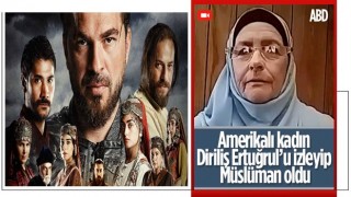 ABD'li kadın Diriliş Ertuğrul'u izledikten sonra Müslüman oldu