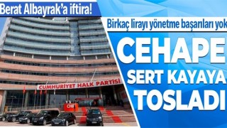 AK Parti'den CHP'ye Berat Albayrak tepkisi: Birkaç lirayı düzgün yönetme başarıları olmayan CHP yönetimi iftira atıyor