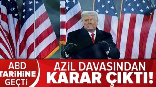 Azil sürecinde flaş gelişme! Trump aklandı.