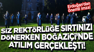 Başkan Erdoğan imzaladı! Boğaziçi Üniversitesi'ne Hukuk Fakültesi ve İletişim Fakültesi