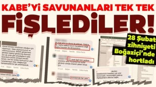 Boğaziçi Üniversitesi'nde Kabe-i Muazzama’ya yapılan saygısızlığa tepki gösteren öğrencilerin fişlendiği ortaya çıktı!