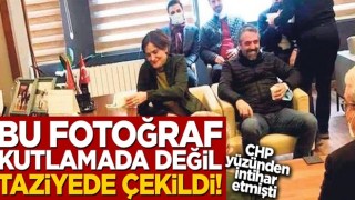 Bu fotoğraf kutlamada değil taziyede çekildi! Kaftancıoğlu şaşırtmadı