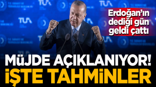 Cumhurbaşkanı Erdoğan, bugün müjdeyi açıklıyor