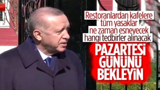 Cumhurbaşkanı Erdoğan: Esneme kararını Kabine Toplantısı'ndan sonra açıklayacağım