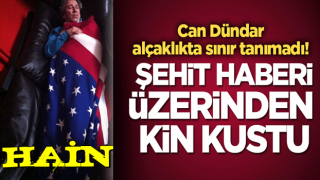 HAİN Dündar alçaklıkta sınır tanımadı! Şehit haberi üzerinden kin kustu