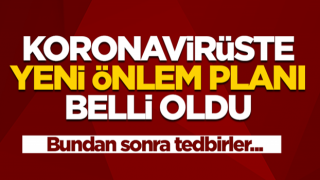 Koronavirüste yeni önlem planı belli oldu