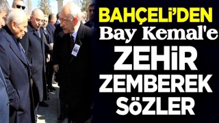 MHP lideri Devlet Bahçeli'den CHP Genel Başkanı Kemal Kılıçdaroğlu'na zehir zemberek sözler