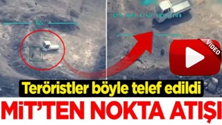 MİT'ten nokta atışı! Teröristler böyle telef edildi