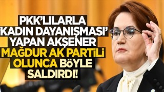 PKK’lılarla “kadın dayanışması” yapan Akşener, mağdur AK Partili olunca böyle saldırdı!