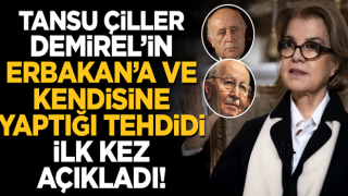 Tansu Çiller, Süleyman Demirel'in Erbakan'a ve kendisine yaptığı tehdidi ilk kez açıkladı!