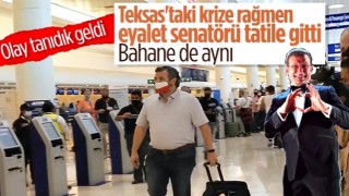 Teksas'ta elektrik krizi sırasında eyalet senatörü tatile gitti