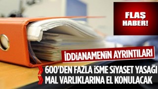 600'den fazla HDP'li hakkında siyaset yasağı istendi