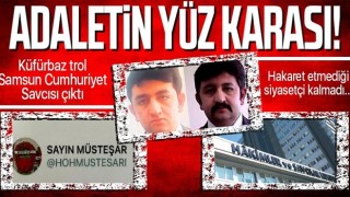 Adaletin yüz karası! Küfürbaz trol Samsun Cumhuriyet Savcısı Özcan Muhammed Gündüz çıktı