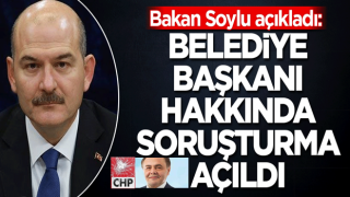 Bakan Soylu: Bilecik Belediye Başkanı hakkında soruşturma başlatıldı