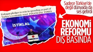 Cumhurbaşkanı Erdoğan'ın açıkladığı Ekonomi Reform Paketi dış basında