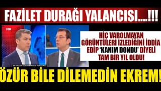 Fazilet Durağı kötülüğü üzerinden tam 1 yıl geçti! EKREM özür bile dilemedi!