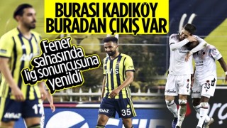 Fenerbahçe, Kadıköy'de bu kez de Gençlerbirliği'ne kaybetti