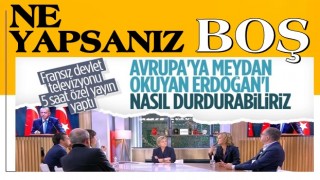 Fransız devlet televizyonunda Cumhurbaşkanı Erdoğan tartışması