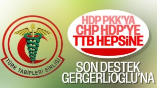 HDP'li Gergerlioğlu'na Türk Tabipleri Birliği'nden destek