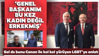 MELİH ALTINOK ‘Genel Başkanım, bu sefer kadın değil erkekmiş’