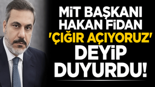 MİT Başkanı Hakan Fidan 'çığır açıyoruz' deyip duyurdu!