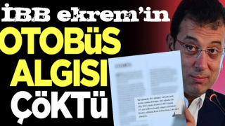 Osman Nuri Kabaktepe açıkladı! Ekrem İmamoğlu'nun otobüs algısı çöktü