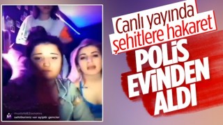 Samsun'da şehitlere hakaret eden genç kız gözaltında