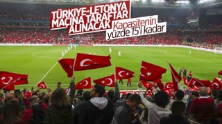 TFF'den Letonya maçı öncesi seyirci kararı