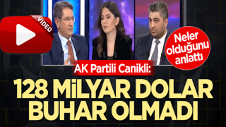 AK Partili Canikli: 128 milyar dolar buhar olmadı