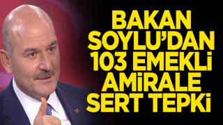 Bildiri yayınlayan emekli amirallere Bakan Soylu'dan tepki