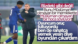 Brendan Rodgers: Fofana'yı orucunu açması için oyundan aldım