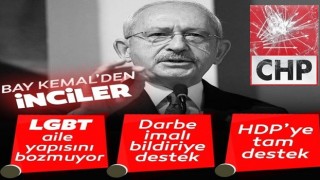 CHP lideri Kemal Kılıçdaroğlu'ndan inciler