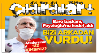 İstanbul Barosu Başkanı, Metin Feyzioğlu'nu hedef aldı: ''Arkamızdan vurdu''