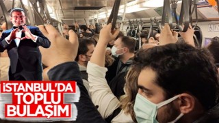 İstanbul’da metro seferleri aksadı, sosyal mesafe kalmadı